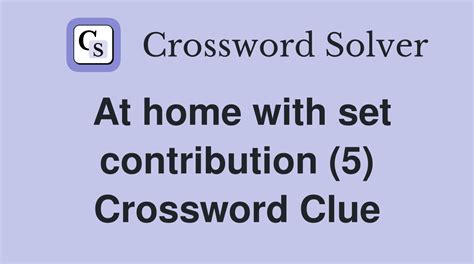 contribute to crossword clue|acknowledges a contribution crossword clue.